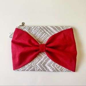 Cute Bow zipper bag
